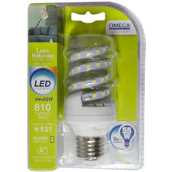 Omega - spirale led 9W 900LM E27 4000K a+
