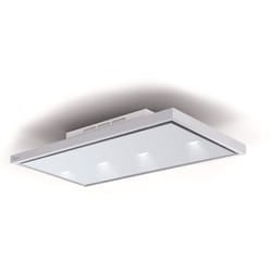 Cappa soffitto Gea Free 90x60 cm. - Bianca con led – 900 m3/h - Baraldi