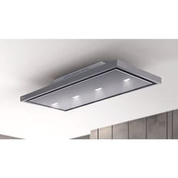 Baraldi - Cappa soffitto Gea Free 90x60 cm. - Inox con led – 900 m3/h