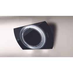 Baraldi - Cappa parete Nima 90 cm. - Vetro nero – 800 m3/h