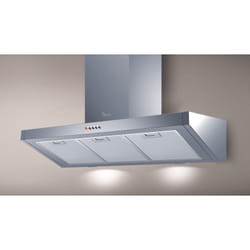 Baraldi - Cappa parete Bankia 90 cm. - Inox – 700 m3/h