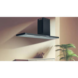 Cappa parete Elea 180x50 cm. - Nera – camino destro – 900 m3/h - Baraldi