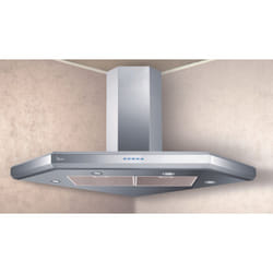 Cappa ad angolo Giovia 100x100 cm. - Inox – 800 m3/h - Baraldi