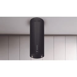 Baraldi – Cappa isola Rodia diametro 30 cm. - Nera – 800 m3/h