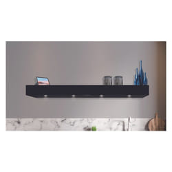 Baraldi - Cappa parete Mensola 180x50 cm. – Nera – 900 m3/h