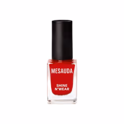 MESAUDA Shine N'wear, 10 ml, Rosso, Heat, Colorante, Opaco, Lucida
