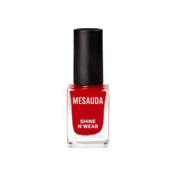MESAUDA Shine N'wear smalto per unghie 10 ml Rosso Lucida
