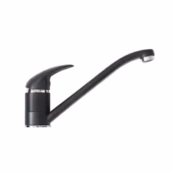Glem Gas MIXNA3, Nero, Leva sanitaria, Singolo, 3/8", G3/8, Piano