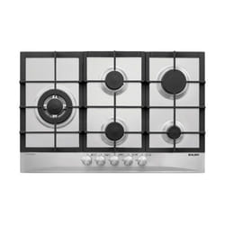 Glem Gas GT85THIX piano cottura Acciaio inox Da incasso 75 cm 5 Fornello(i)