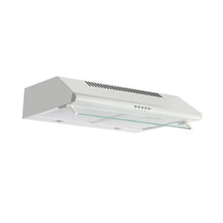 Glem Gas GHC640WH cappa aspirante Incassato Bianco 350 m³/h