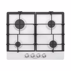 Schock Primus PC60 AVG, Bianco, Da incasso, 58 cm, Gas, 4 Fornello(i), 4 Fornello(i)