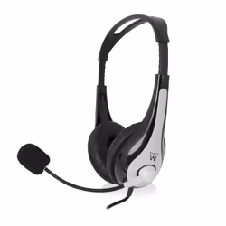 Ewent EW3565, Cablato, Musica e Chiamate, 20 - 20000 Hz, 118 g, Auricolare, Nero, Bianco