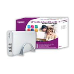 Eminent Portable 3.5" Harddisk Enclosure SATA and IDE Grigio Alimentazione USB