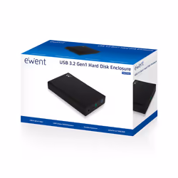 Ewent EW7056 contenitore di unità di archiviazione Custodia per Disco Rigido (HDD) Nero 3.5" - Vista aggiuntiva 5