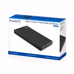 Ewent EW7032 contenitore di unità di archiviazione Box esterno HDD/SSD Nero 2.5" - Vista aggiuntiva 2