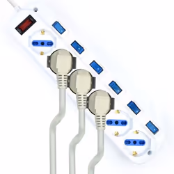 Ewent EW3932-5M protezione da sovraccarico Bianco 6 presa(e) AC - Vista aggiuntiva 4