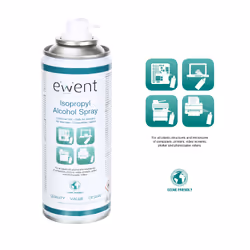 Ewent EW5613 kit per la pulizia Stampante Spruzzo per la pulizia dell'apparecchiatura 200 ml