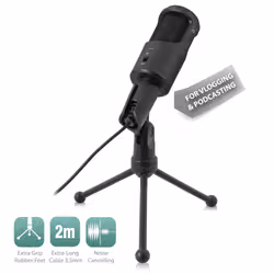 Ewent EW3552 microfono Nero Microfono per PC - Vista aggiuntiva 2