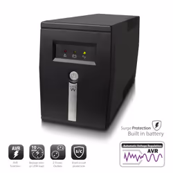Ewent EW3946 gruppo di continuità (UPS) A linea interattiva 0,6 kVA 360 W 1 presa(e) AC