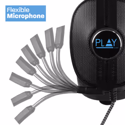 Ewent Play PL3321 Auricolare Cablato A Padiglione Gaming Nero - Vista aggiuntiva 2