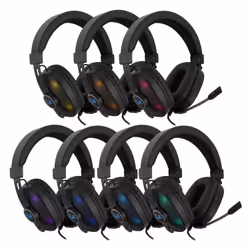 Ewent Play PL3321 Auricolare Cablato A Padiglione Gaming Nero - Vista aggiuntiva 7