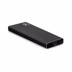 Ewent EW7024, Box esterno SSD, M.2, M.2, PCI Express, 10 Gbit/s, Collegamento del dispositivo USB, Nero