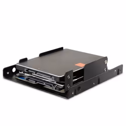 Ewent EW7006 pannello drive bay 8,89 cm (3.5") Pannello incassato Nero - Vista aggiuntiva 2