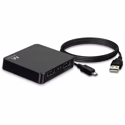 Ewent EW3720 ripartitore video HDMI 2x HDMI - Vista aggiuntiva 2