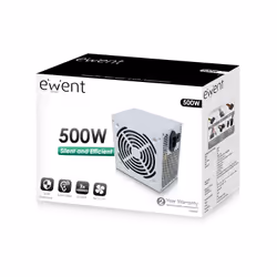 Ewent EW3909 alimentatore per computer 500 W 20+4 pin ATX ATX Grigio - Vista aggiuntiva 3