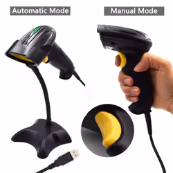 Ewent EW3400 lettore di codici a barre Lettore di codici a barre portatile 1D Laser Nero - Vista aggiuntiva 5