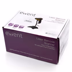 Ewent EW3400 lettore di codici a barre Lettore di codici a barre portatile 1D Laser Nero - Vista aggiuntiva 8