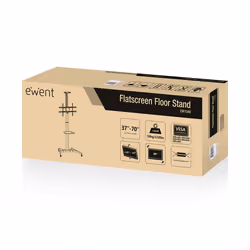 Ewent EW1540 Supporto per display espositivi 177,8 cm (70") Nero - Vista aggiuntiva 5