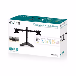 Ewent EW1536 Supporti a parete per TV 81,3 cm (32") Scrivania Nero - Vista aggiuntiva 5
