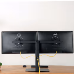 Ewent EW1538 Supporti a parete per TV 68,6 cm (27") Scrivania Nero - Vista aggiuntiva 4