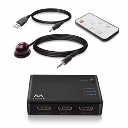 Ewent EW3730 conmutador de vídeo HDMI