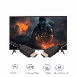 Event EC1302 cavo HDMI 3 m HDMI tipo A (Standard) Nero - Vista aggiuntiva 5
