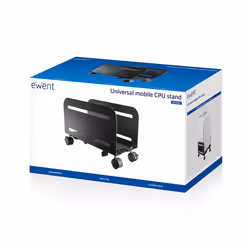 Ewent EW1291 supporto per CPU Supporto CPU a carrello Nero - Vista aggiuntiva 6
