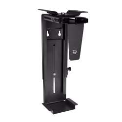 Ewent EW1293, Porta CPU sotto scrivania, Universale, 10 kg, Nero, Acciaio, 360°