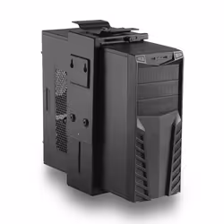 Ewent EW1293 supporto per CPU Porta CPU sotto scrivania Nero - Vista aggiuntiva 4