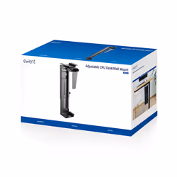 Ewent EW1293 supporto per CPU Porta CPU sotto scrivania Nero - Vista aggiuntiva 7