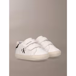 Calvin Klein Sneakers neonato con velcro e logo - Vista aggiuntiva 2