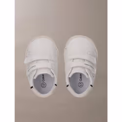 Calvin Klein Sneakers neonato con velcro e logo - Vista aggiuntiva 3
