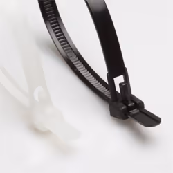 Techly Fascette Fermacavi con Linguetta 200x7,6mm in Nylon 100pz Bianco (ISWT-876200) - Vista aggiuntiva 5