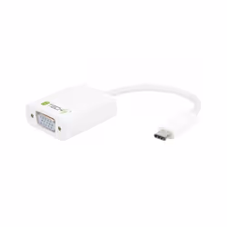 Techly IADAP-USB31-VGA, 3.2 Gen 2 (3.1 Gen 2), USB tipo-C, Uscita VGA (D-Sub)