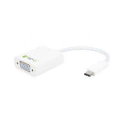 Techly IADAP-USB31-VGA adattatore grafico USB Bianco