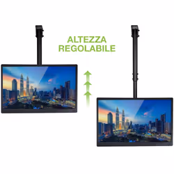 Techly Supporto Telescopico a Soffitto fino a 1,6m per TV LED LCD 23-42" (ICA-CPLB 922L) - Vista aggiuntiva 7