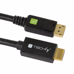 Techly Cavo Convertitore da DisplayPort 1.2 a HDMI 4K 3m (ICOC DSP-H12-030) - Vista aggiuntiva 4