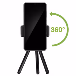 Techly Treppiede Portatile Universale per Smartphone e Fotocamere (I-TRIPOD-UN) - Vista aggiuntiva 7