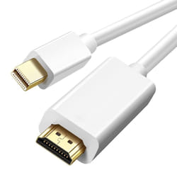 Techly Cavo Monitor Mini DisplayPort (Thunderbolt) / HDMI 2m Bianco (ICOC MDP-020H)