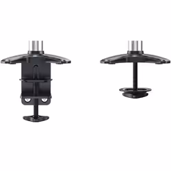 Techly Supporto Tubolare a Gas da Scrivania per Monitor 15-27" 360mm Nero (ICA-LCD 111-BK) - Vista aggiuntiva 8